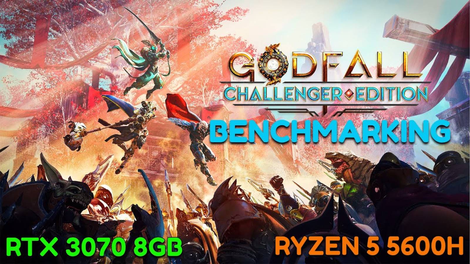 Godfall Challenger Edition RTX 3070 8GB Ultra Settings | Lenovo Legion 5 смотреть онлайн