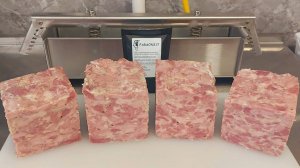 Рецепт, как приготовить Домашнюю Ветчину весом  3.5кг из свинины в пресс форме методом sous-vide