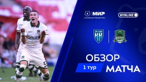 Обзор матча «Пари НН» – «Краснодар» | Мир РПЛ 2025/26