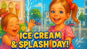 Кто любит фонтан и мороженое? Мы!