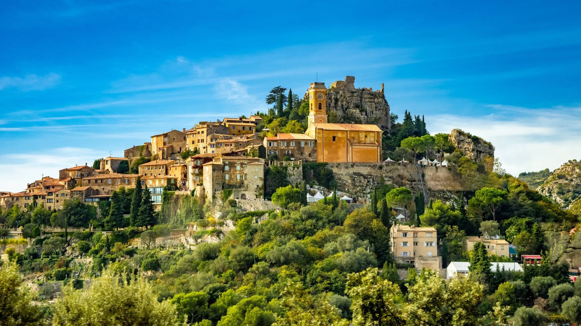 Эз, Франция. Пешеходная экскурсия по самой красивой деревне на Ривьере в формате 4K | #шариклайф смотреть онлайн