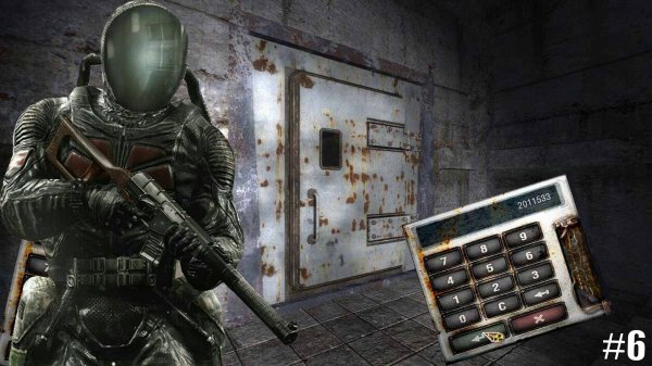 Прохождение STALKER Dollchan 8 Infinity Серия 6 Открываем Дверь В Лаборатрию с помощью декодера