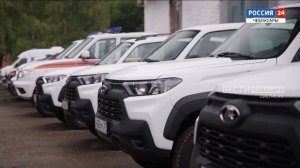 Пожарным Чувашии вручили ключи от новых машин