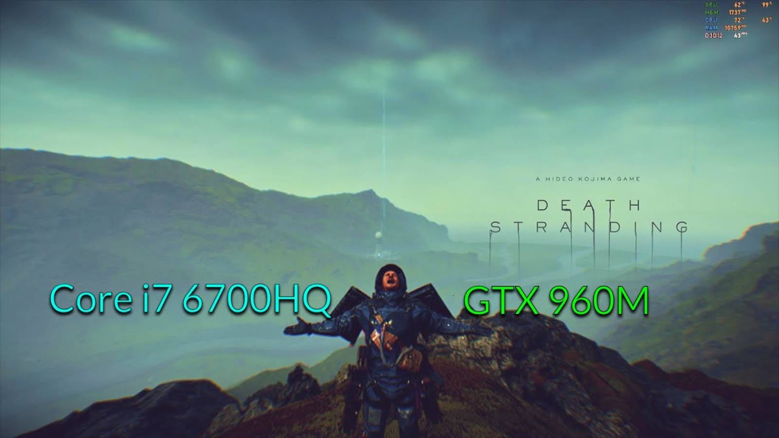 Death Stranding GTX 960M 2GB | Core i7 6700HQ | PC Benchmark смотреть онлайн