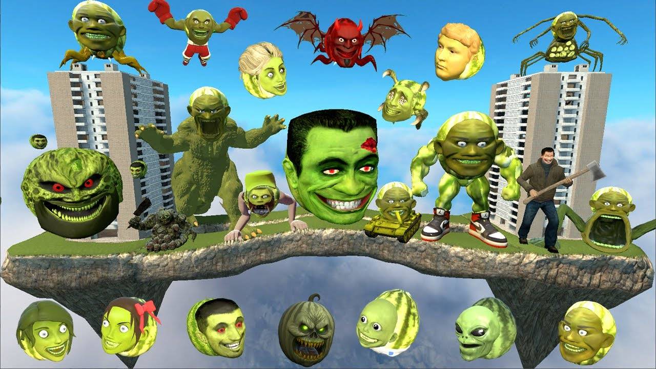 Вся линь ган армия дыни, титан змееносец, боксер нуэромелон и другие смотреть онлайн