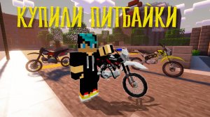 😱БЕЗУМНЫЕ ДЕТИ В МАЙНРКАФТ!!! | Купили новые питбайки!