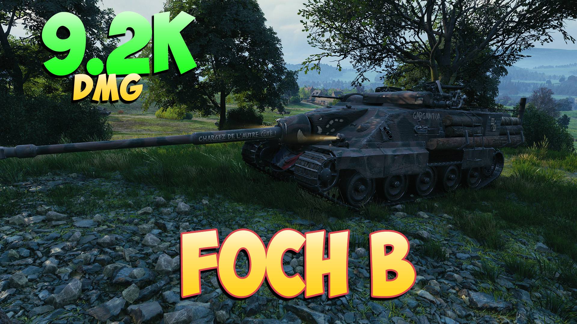 Foch B • Редкий молоток! - 8 Фрагов 9.2K Урона • Мир Танков