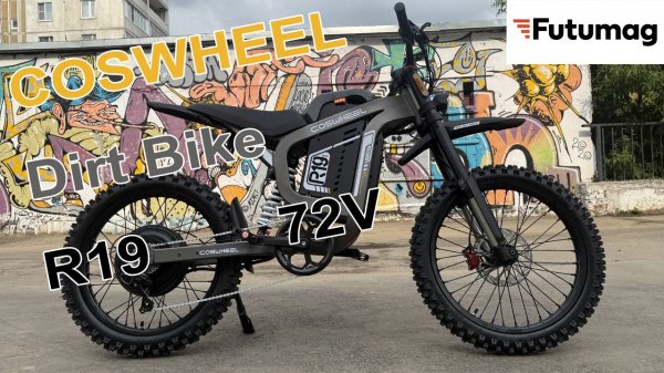 Кроссовый электровелосипед COSWHEEL R19 DIRT BIKE 72V 40AH 6000W