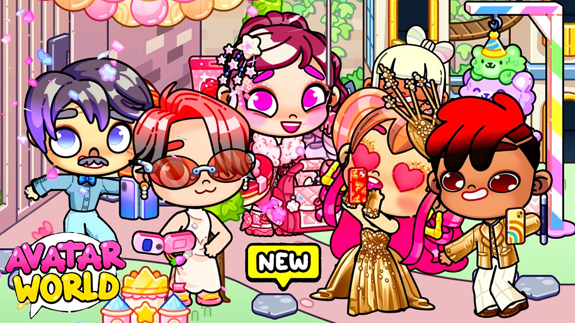 САМАЯ ЛУЧШАЯ ВЕЧЕРИНКА 😍 ТАКОГО ВЫ ЕЩЁ ТОЧНО НЕ ВИДЕЛИ ❤️AVATAR WORLD❤️ смотреть онлайн