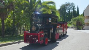 Паровозиком на пляж