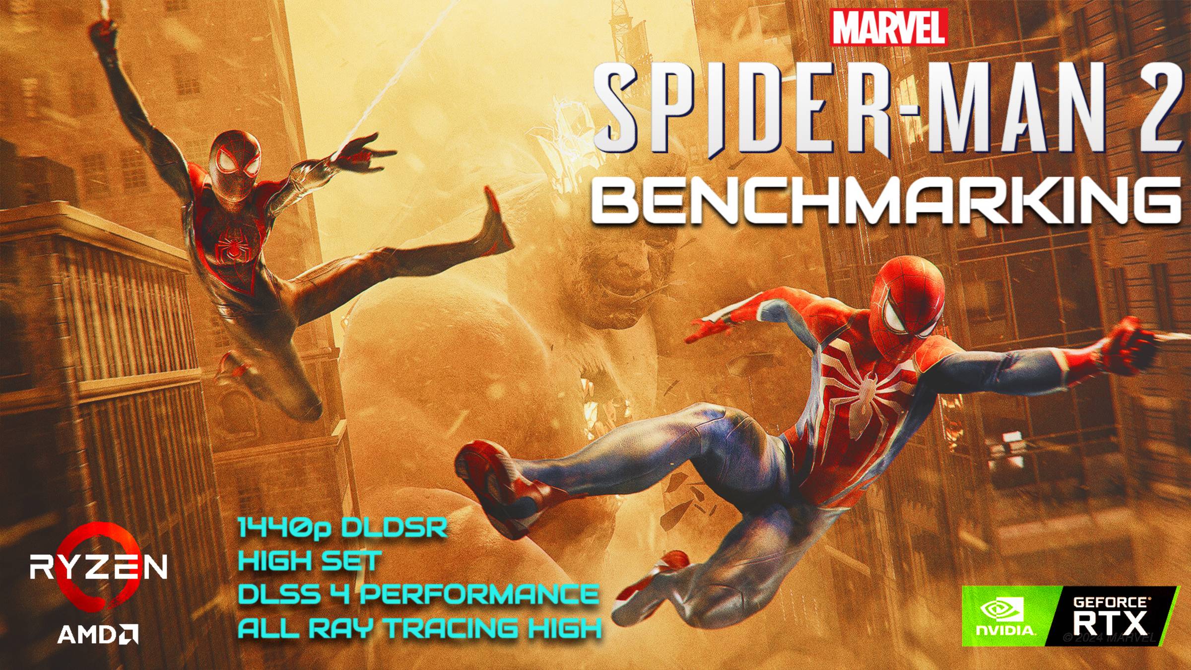 Marvel's Spider-Man 2 QHD RTX 3070 RT HIGH SET DLSS 4 | Lenovo Legion 5 смотреть онлайн