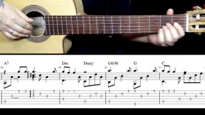 Я спросил у ясеня, где моя любимая ｜ Demo + разбор на гитаре ｜ Ноты Таб