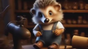 Ежик и сороконожка