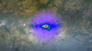 Таинственное свечение в сердце Млечного Пути. Астрономия Космос Вселенная Наука