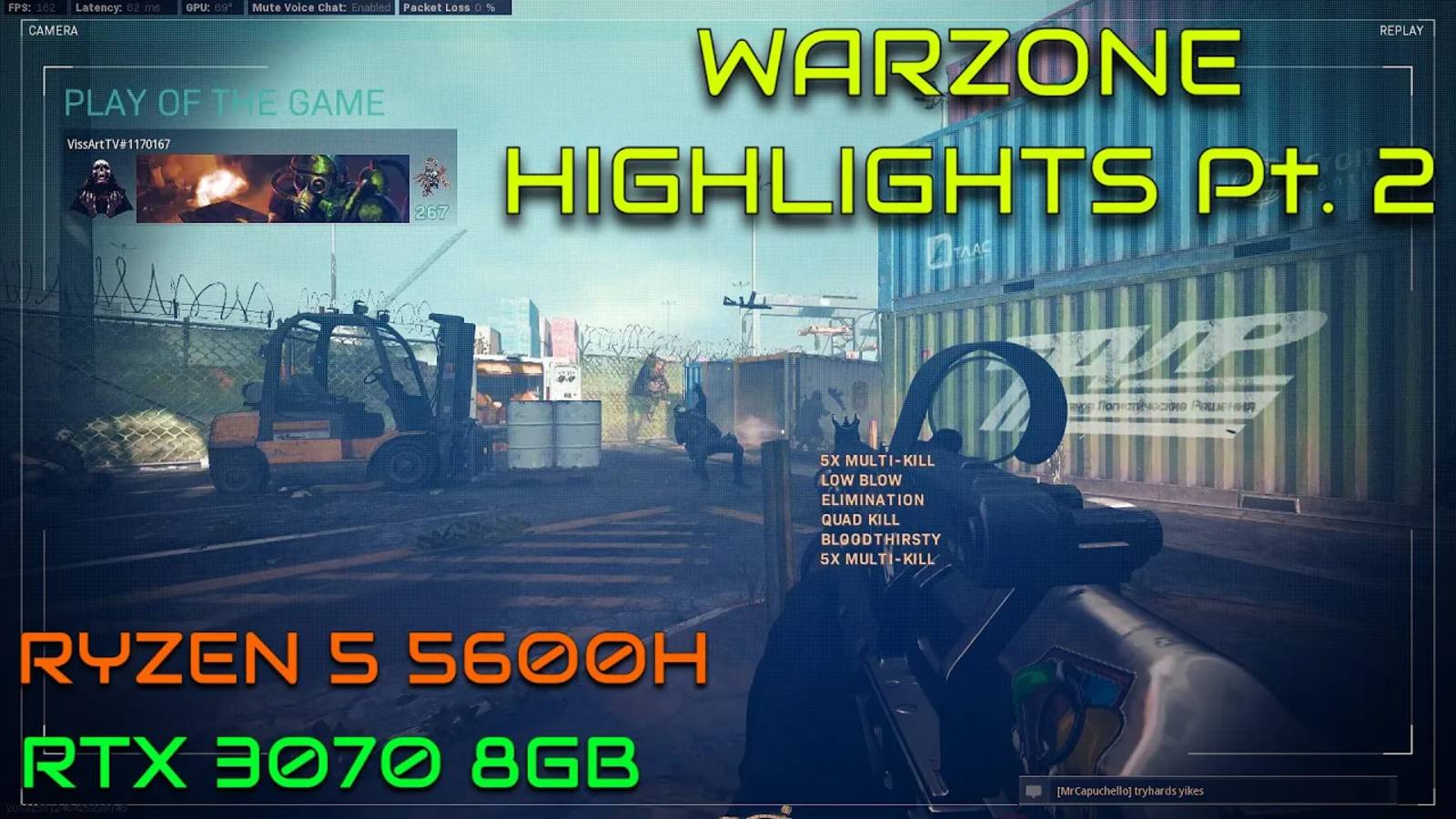 Call Of Duty Warzone - Highlights Pt. 2 RTX 3070 8GB | Lenovo Legion 5 смотреть онлайн
