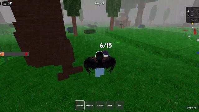 играю з друзьями в 99 ночей в лесу!