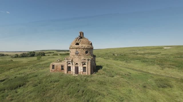 DJI AVATA 2 - Церковь Николая Чудотворца. Суровка. Ульяновская область