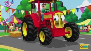 Мультики для малышей. Красочный мультик про трактор.