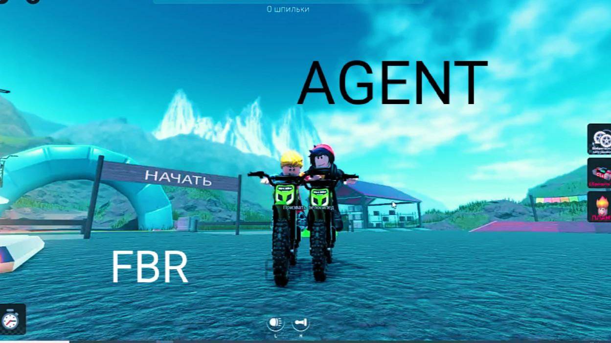 Играем в роблокс вместе с FBR
