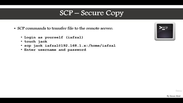 152 - SCP Secure Copy Protocol смотреть онлайн