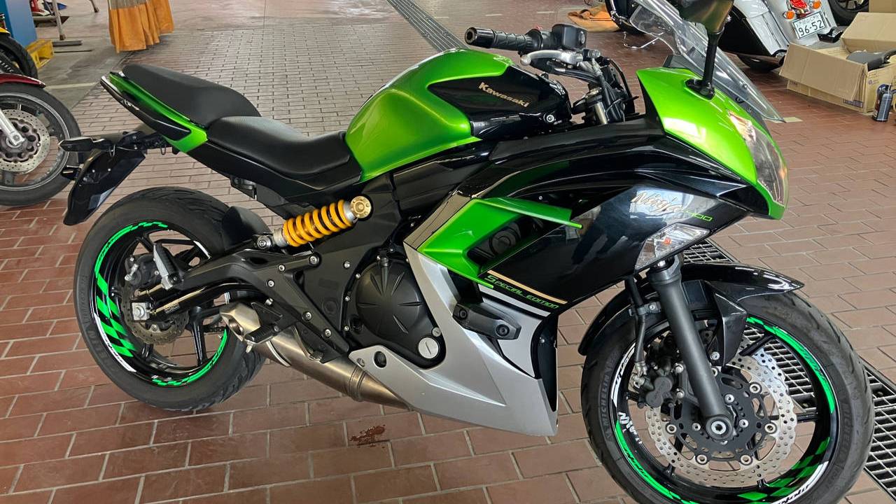 Kawasaki NINJA400 - EX400E-A09847 смотреть онлайн