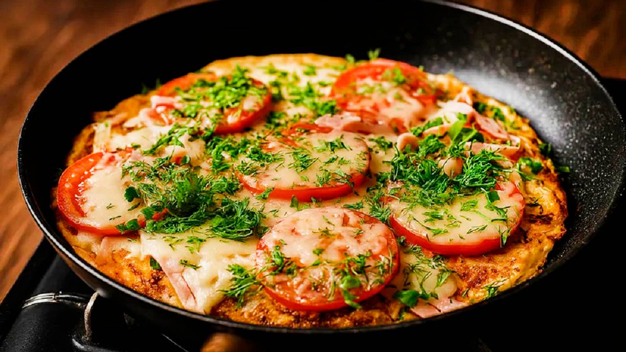 Блюдо на всё лето! Простая пицца из кабачков! смотреть онлайн