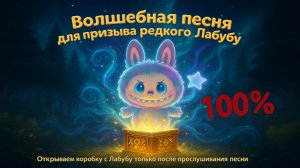 Волшебный мультик и песенка про Лабубу! Как вызвать редкого зубастого друга? 🌟✨