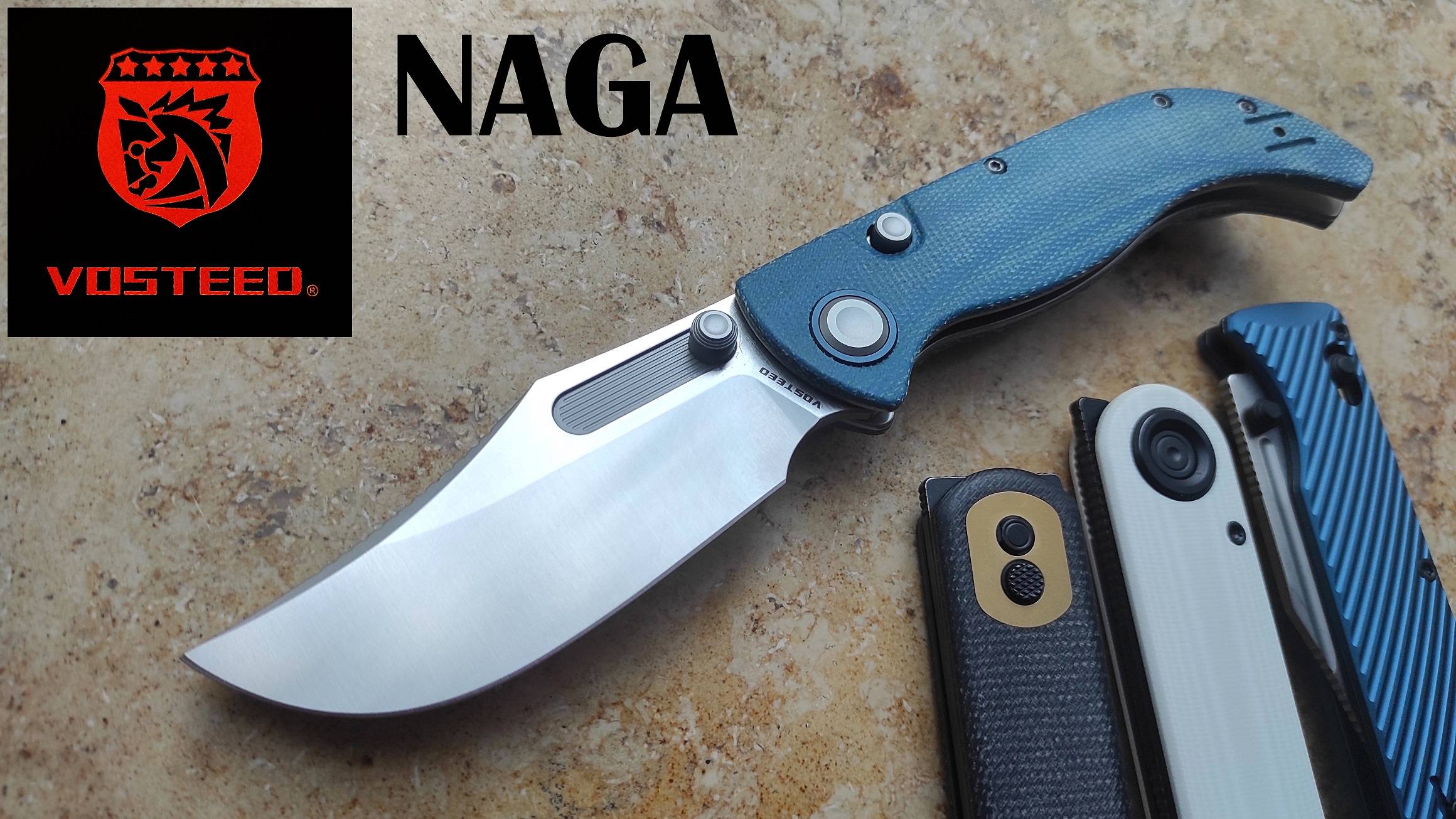 ✅ NEW VOSTEED NAGA Пират в S35VN