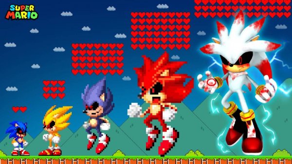 Сердца сделают Соника.EXE бессмертным