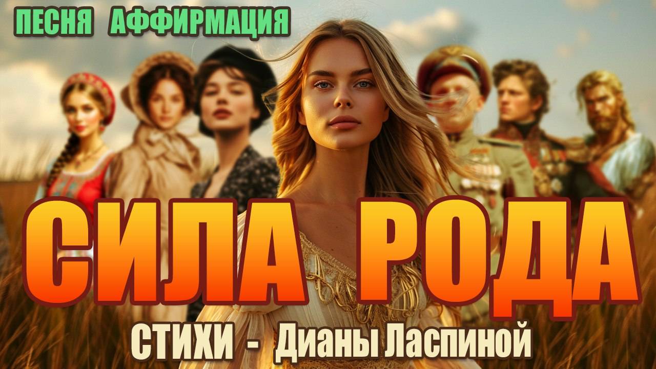 Аффирмация "Сила Рода" (стихи - Диана Ласпина): Родовая Защита, Женская Энергия Стихий смотреть онлайн