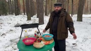 Выживалово. Шашлык из рыбы.