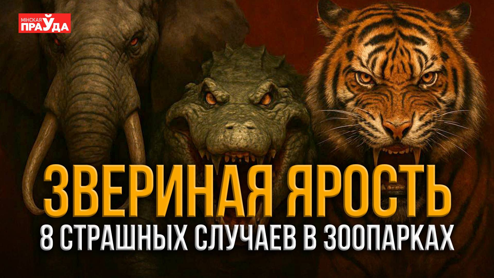 Медведь растерзал дрессировщицу, тигр загрыз смотрителя. Случаи нападения животных в зоопарках смотреть онлайн