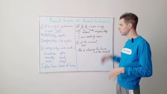 1. Present simple или Present continuous. смотреть онлайн