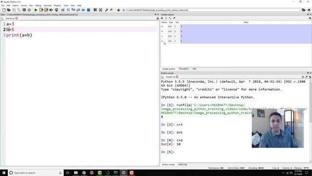 Tutorial 07 - Getting familiar with spyder IDE смотреть онлайн