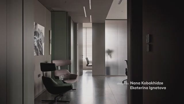 Современный дизайн интерьера офиса от архитектурной студии Background.