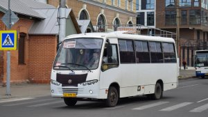 Автобус ПАЗ Real (АС 979 22). Покатушки по Санниково.