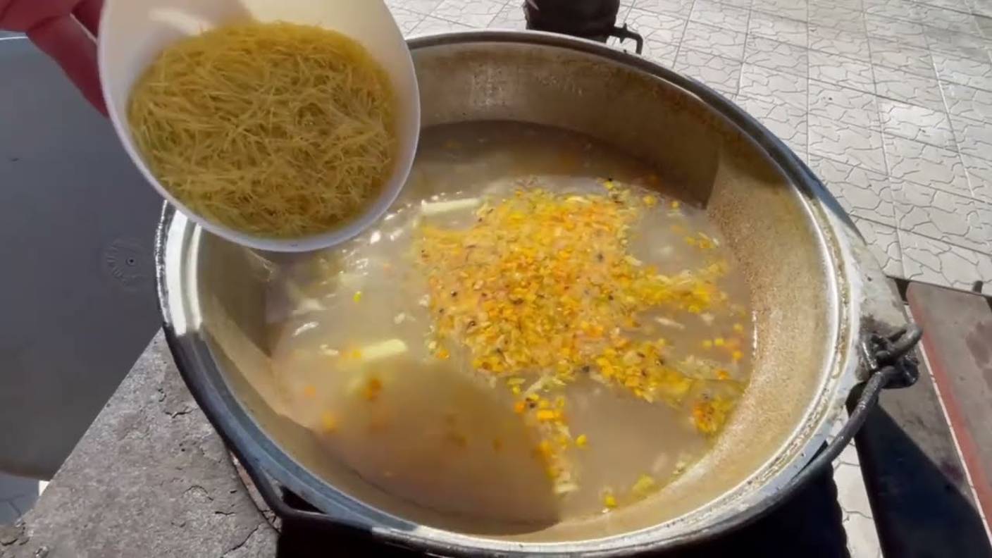 БЫСТРЫЙ КУРИНЫЙ СУП С ВЕРМИШЕЛЬЮ В КАЗАНЕ