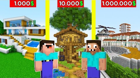 НУБ И ПРО ПОКУПАЮТ САМЫЙ ДОРОГОЙ ДОМ В МАЙНКРАФТ ! НУБИК И ТРОЛЛИНГ ЛОВУШКА MINECRAFT