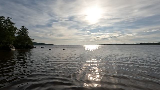 Утро, озеро