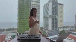 Samira Maria - Soulful Deep House Grooves  Rooftop DJ Lounge Set  Jazz Vibes