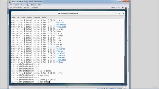 60 - Files and Directory Permissions chmod смотреть онлайн