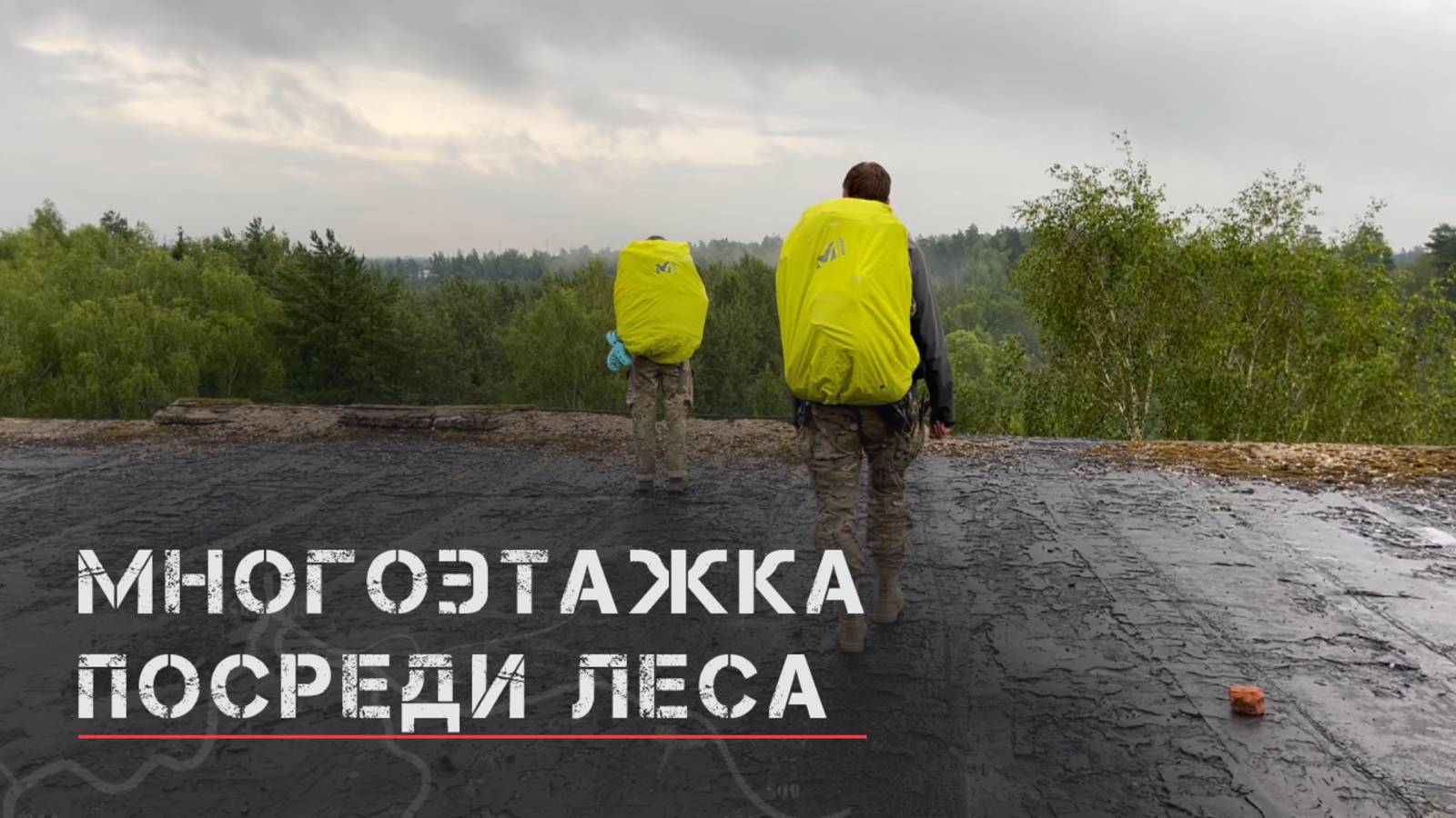 Заброшенная многоэтажка посреди леса. Почувствовали себя сталкерами выходного дня смотреть онлайн