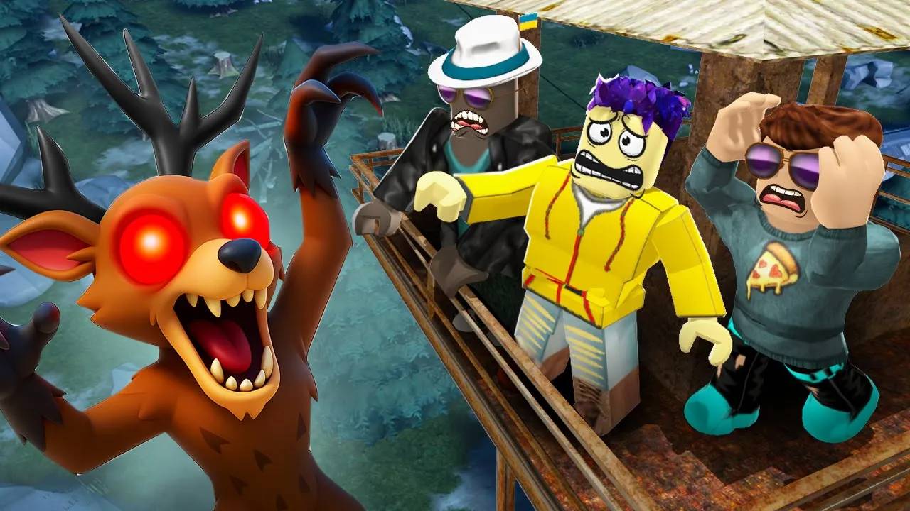 ВЫЖИВАНИЕ БЕЗ КОСТРА! 99 ДНЕЙ ВЫЖИВАНИЯ В ЛЕСУ В ROBLOX смотреть онлайн