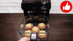 СРОЧНО приготовьте так фарш! Идеальное сочетание ингредиентов! Стожки из фарша в аэрогриле