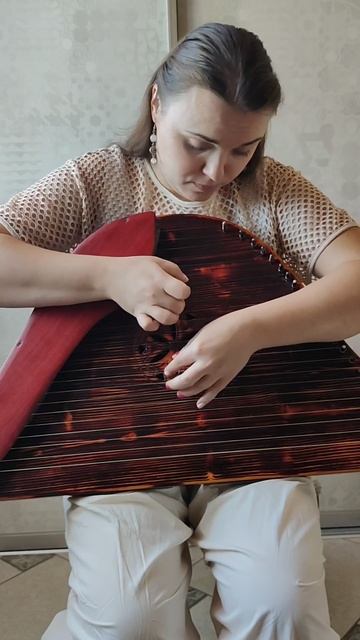 Игра на гуслях. 