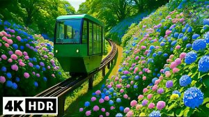 Япония. Пешая прогулка по летнему и цветущему Токио