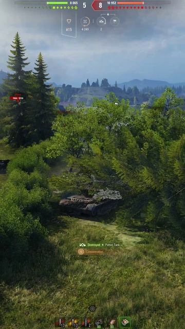 Плотный огонь! • DBV-152 - 6 Фрагов 11K Урона #wot #DBV152 #миртанков #wotbestmoments