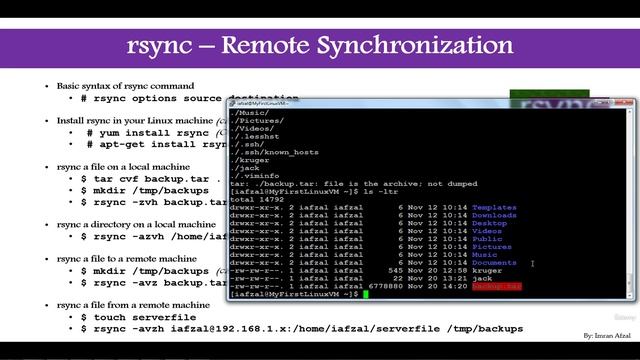 153 - rsync Remote Synchronization смотреть онлайн