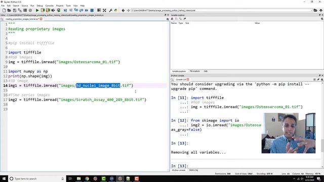 Tutorial 23 - Reading proprietary images in python смотреть онлайн
