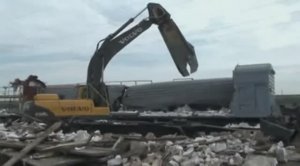 Разделка вагонов Гидроножницами  Labounty